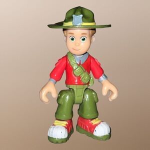 PBS Kids Sprout TV Retired Ranger Rob Articulating Action Figure B17 VHTF RARE